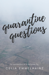 cover of quarantine questions, a book of questions to ask each other during social distancing